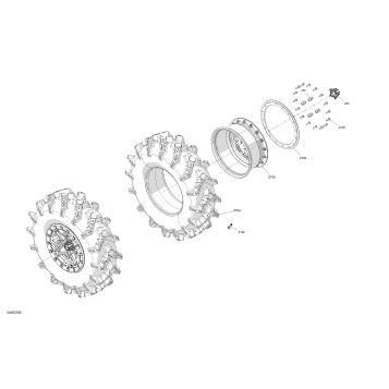 04- Drive - Front Wheels - 72in