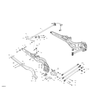 05- Suspension - Rear Components - 64 Inches Width