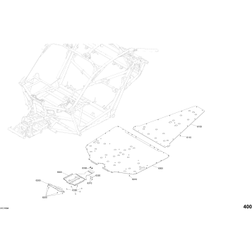 09- Body Parts - Carbon Black - Package XRC - Floor Section