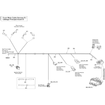 10- Electrical Harness, Front Section