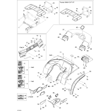 09- Body And Accessories, Rear View