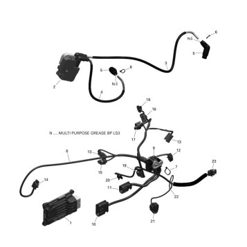 01- ROTAX - Engine Harness And Electronic Module