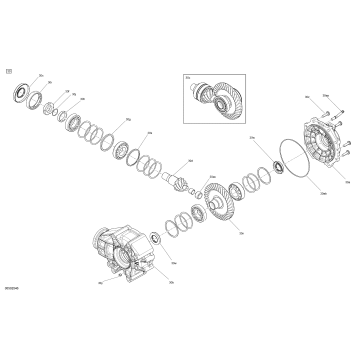 04- Drive - Rear Section - Differential Parts