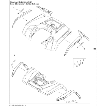 09- Body And Accessories 5, Mudguard