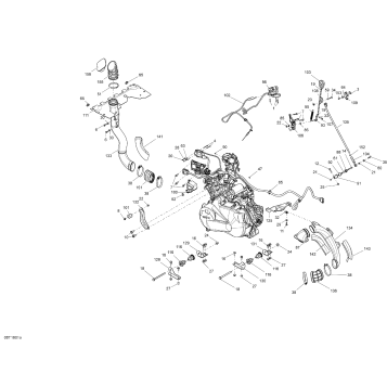 01- Engine and Engine Support - 450 EFI