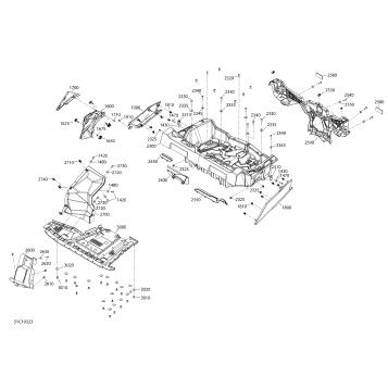09- Body Maverick Trail - 800 - Red - Rear Section