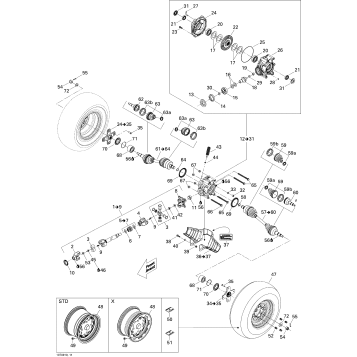 08- Drive System, Rear 500