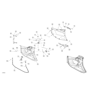 07- Enclosure Cab - Rear Doors