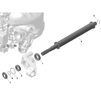 01- ROTAX - Drive Shaft