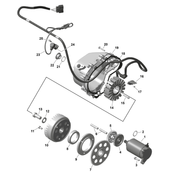 01- ROTAX - Magneto and Electric Starter