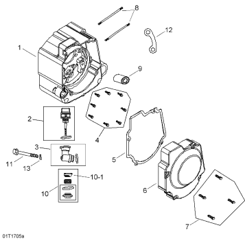 01- Crankcase, Right