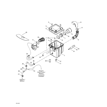 02- Air Intake Silencer