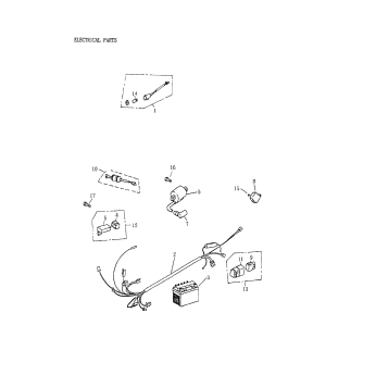 10- Tail Light, Electrical Parts 172a-25
