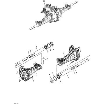 05- Transmission, Axle Housing