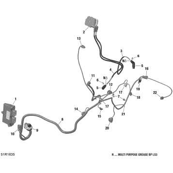 10- Engine Harness And Electronic Module - HD10