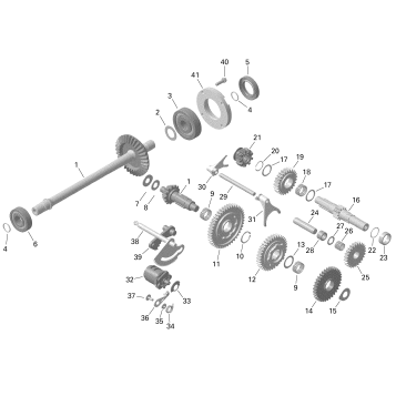 01- Rotax - Gear Box And Components - 1