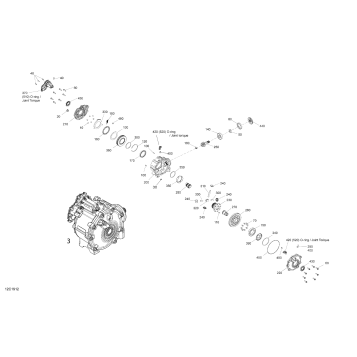 07- Front Drive - Differential Parts - XMR and XTP