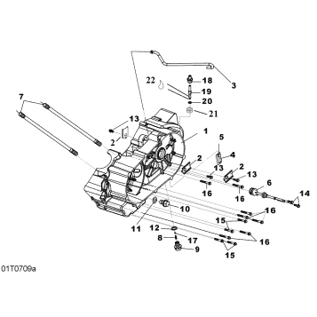 01- Left Crankcase Half