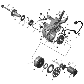 01- ROTAX - Magneto and Electric Starter