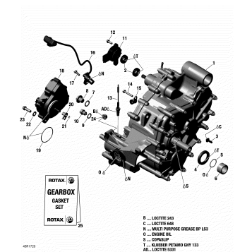 01- Gear Box Assy - GBPS - Package PRO