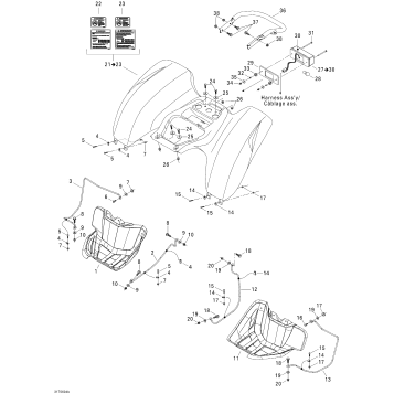 09- Body And Accessories, Rear View