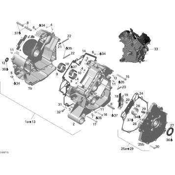 01- Crankcase OUTLANDER