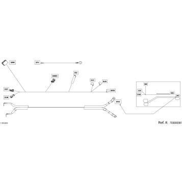 08- Electric - Winch Wiring Harness - 710008183