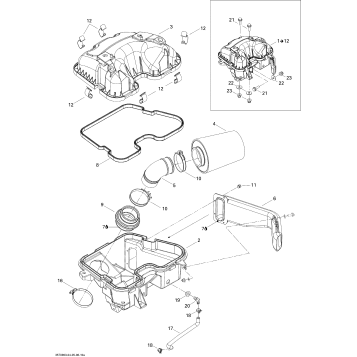 02- Air Intake Silencer