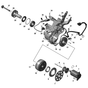 01- ROTAX - Magneto and Electric Starter