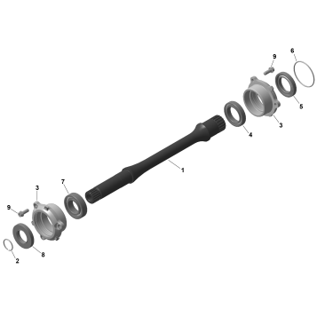01- ROTAX - Drive Shaft