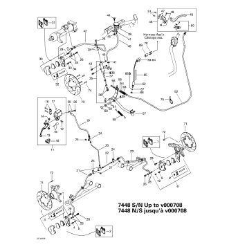 06- Hydraulic Brake (7448 Sn Up To V000708)