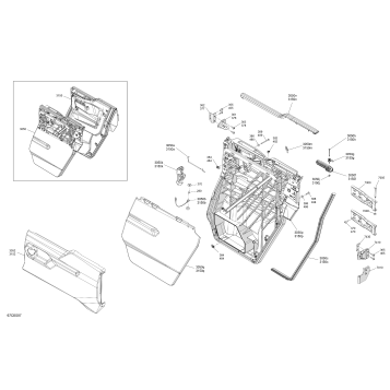 07- Enclosure Cab - Rear Doors