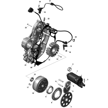 01- ROTAX - Magneto and Electric Starter