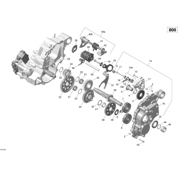 01- Gear Box And Components _72R1505