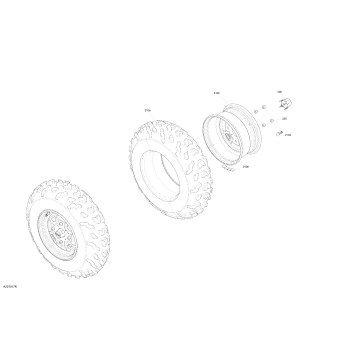 04- Drive - Front Section - Wheels - STD - DPS