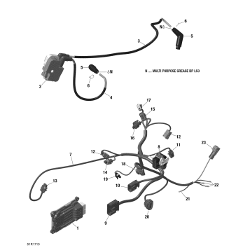 01- ROTAX - Engine Harness and Electronic Module