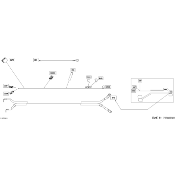 08- Electric - Winch Wiring Harness - 710008183