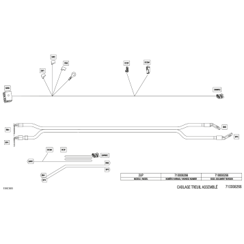 08- Electric - Winch Wiring Harness - 710008266