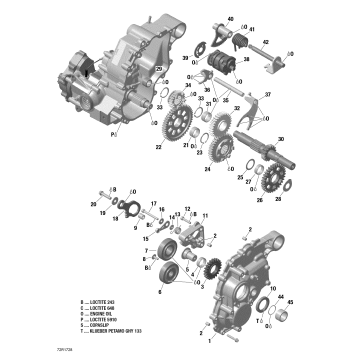01- ROTAX - Gear Box and Components - 686561