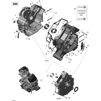 01- Crankcase