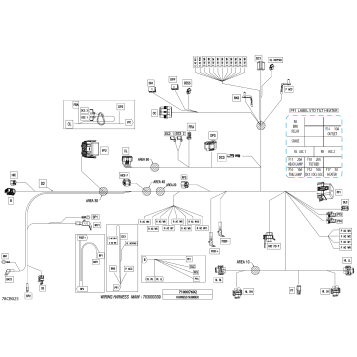 08- Electric - Main Harness - 710007692