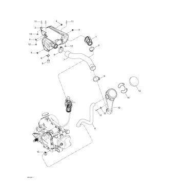 02- Air Intake Silencer