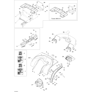 09- Body And Accessories, Rear View