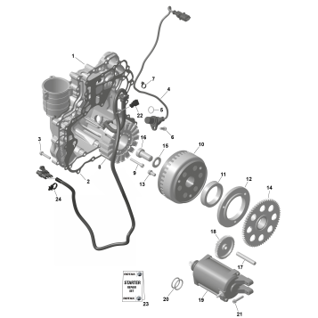 01- ROTAX - Magneto and Electric Starter