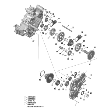 01- ROTAX - Gear Box 2 - 420686212