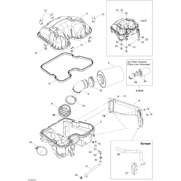 02- Air Intake Silencer