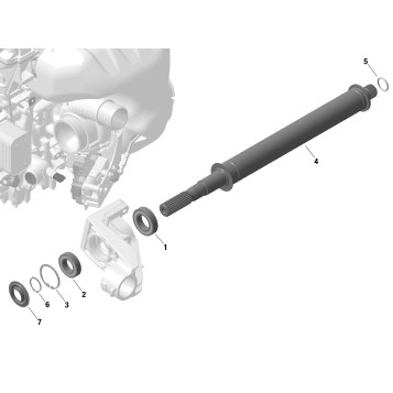 01- ROTAX - Drive Shaft