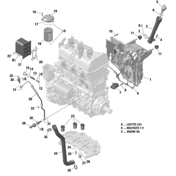 01- Engine Lubrication 900 HO