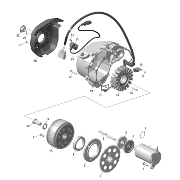 01- ROTAX - Magneto and Electric Starter