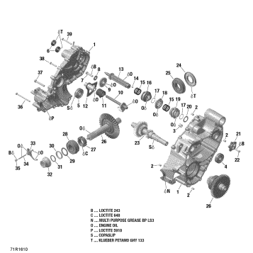 01- Gear Box Output Shaft - GBPS - Package PRO
